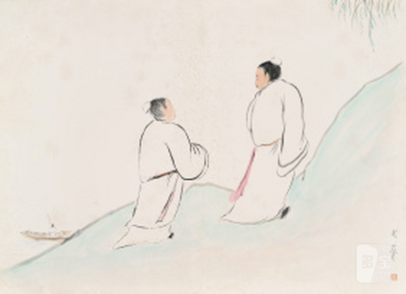 武艺  WU YI (b.1966) 访山  Visiting the Mountain